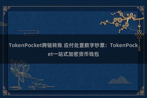 TokenPocket跨链转账 应付处置数字钞票：TokenPocket一站式加密货币钱包